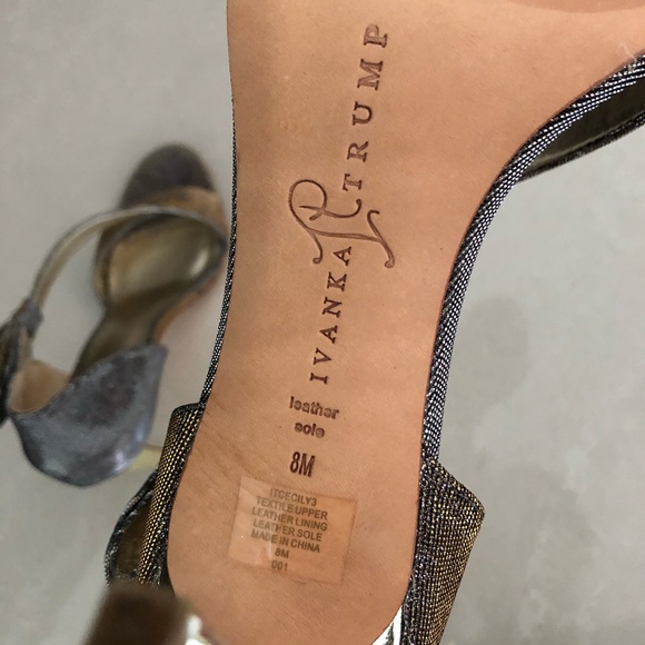 Ivanka Trump iridescent Cecily 3” Heels - Picture 4 of 4
